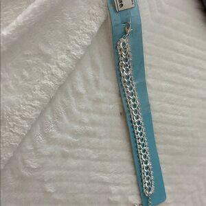 Stylish Silver Chain Bracelet